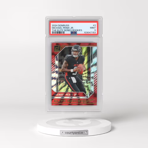 2024 Panini Donruss the Elite Series Rookies #2 Michael Penix Jr. (PSA 9 MINT)