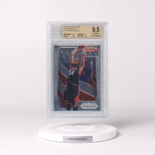 2012 Panini Prizm USA #11 Anthony Davis (BGS 9.5 GEM MINT)
