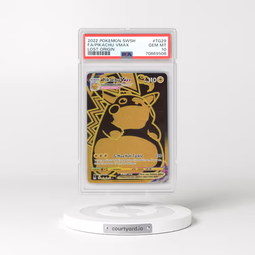 2022 Lost Origin #TG29 Pikachu VMAX - Holo (PSA 10 GEM MINT)