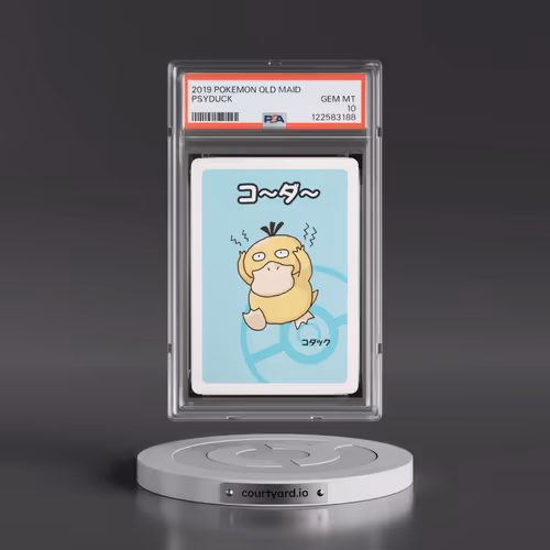 2019 Pokémon Old Maid Psyduck (PSA 10 GEM MINT)