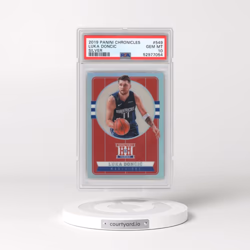 2019 Panini Chronicles #549 Luka Doncic - Silver (PSA 10 GEM MINT)