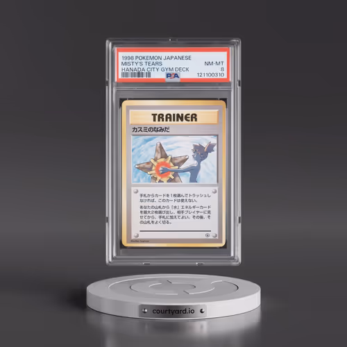 1998 Pokémon Hanada City Gym Deck Misty's Tears (PSA 8 NM-MT)