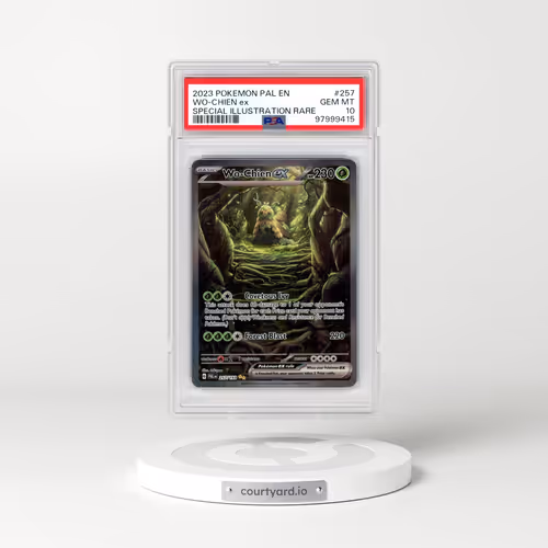 2023 Pokémon Pal EN-Paldea Evolved #257 WO-Chien EX - Holo Special Illustration Rare (PSA 10 GEM MINT)