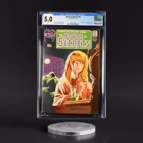House of Secrets #92 CGC 5.0 White Pages (DC Comics, 6-7/71)