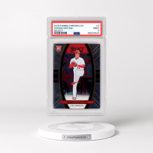 2018 Panini Chronicles Select #3 Shohei Ohtani (PSA 9 MINT)