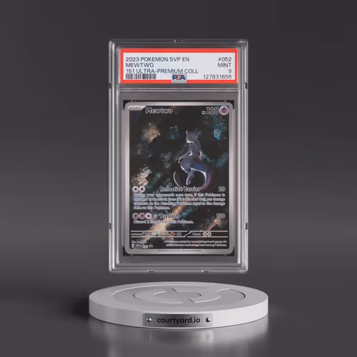 2023 Pokémon Svp EN-SV Black Star Promo #052 Mewtwo - 151 Ultra-Premium Collection (PSA 9 MINT)