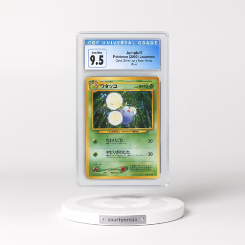2000 Japanese Gold, Silver, to a New World... Jumpluff - Holo (CGC 10 GEM MINT)