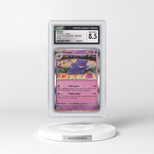 2023 Scarlet & Violet 151 - MEW EN #094/165 Gengar - Holo (CGC 8.5 NM-MT+)