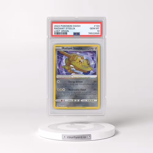 2022 Lost Origin #124 Radiant Steelix - Holo (PSA 10 GEM MINT)