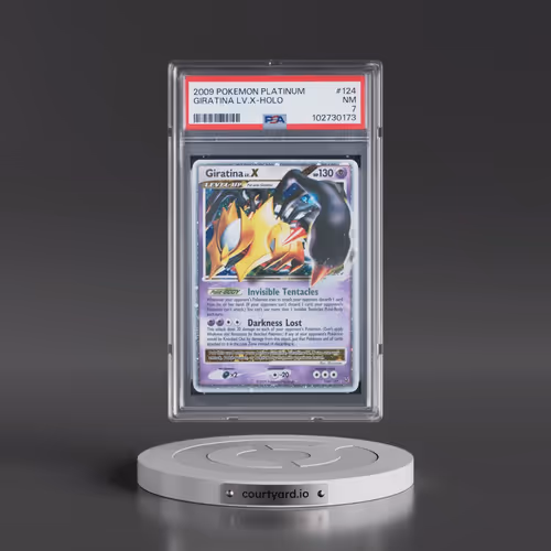 2009 Pokémon Platinum #124 Giratina LV.X - Holo (PSA 7 NM)