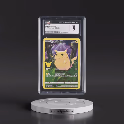 2021 Celebrations #005/025 Pikachu - Holo (CGC 9 MINT)