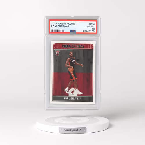 2017 Panini Hoops #264 Bam Adebayo (PSA 10 GEM MINT)