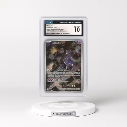 2023 Black Star Promos - Scarlet & Violet SVP EN #052 Mewtwo - 151 Ultra-Premium Collection (CGC 10 GEM MINT)