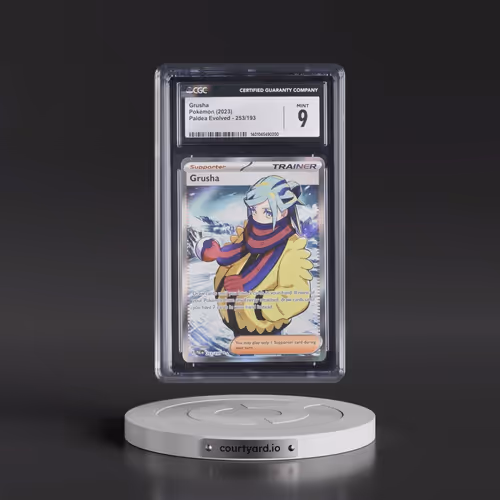 2023 Paldea Evolved - PAL EN #253/193 Grusha - Ultra Rare Holo (CGC 9 MINT)