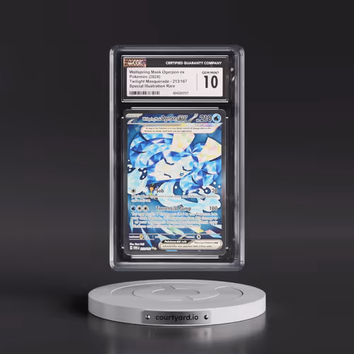 2024 Pokémon Twm EN-Twilight Masquerade #213 Wellspring Mask Ogerpon EX - Holo Special Illustration
