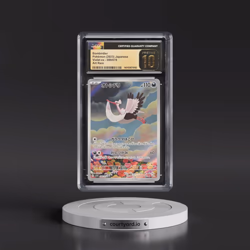 2023 Pokémon Sv1v-Violet EX #089 Bombirdier - Art Rare (CGC 10 PRISTINE)