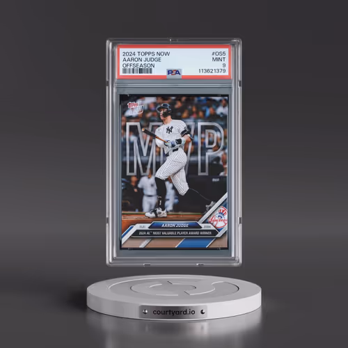 2024 Topps Now Offseason #OS5 Aaron Judge (PSA 9 MINT)