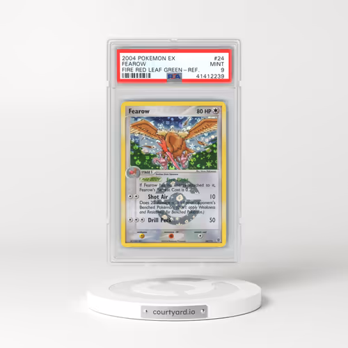 2004 Pokémon EX Fire Red & Leaf Green #24 Fearow - Reverse Foil (PSA 9 MINT)