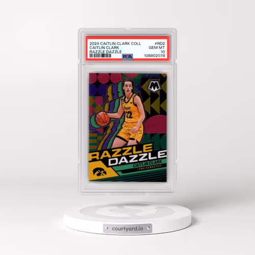 2024 Panini Caitlin Clark Collection Razzle Dazzle #RD2 Caitlin Clark (PSA 10 GEM MINT)