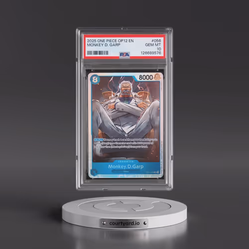 2025 One Piece OP12-Legacy of the Master #056 Monkey D. Garp (PSA 10 GEM MINT)