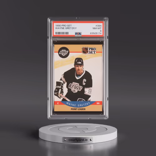 1990 Pro Set #394 Wayne Gretzky (PSA 8 NM-MT)