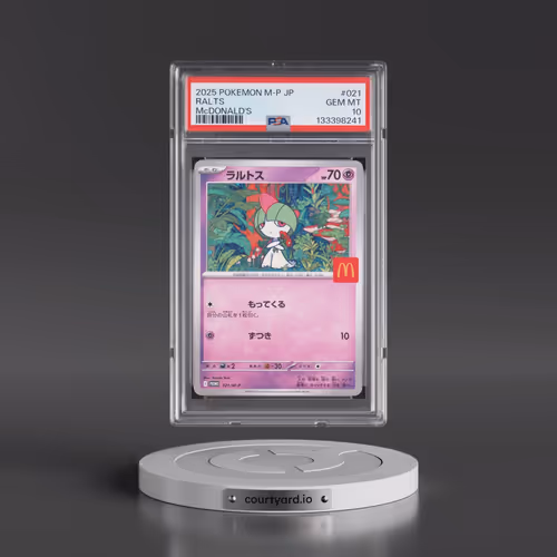 2025 Pokémon M-P Promo #021 Ralts - McDonald's (PSA 10 GEM MINT)