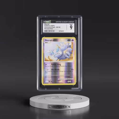 2007 Diamond & Pearl #99/130 Skorupi - Reverse Holo (CGC 9 MINT)