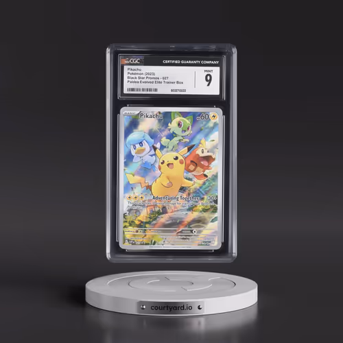 2023 Black Star Promos - Scarlet & Violet SVPEN #027 Pikachu - Paldea Evolved Elite Trainer Box (Hol