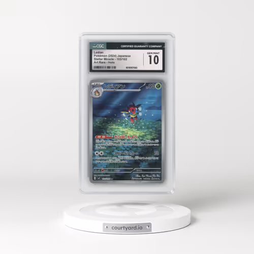2024 Stellar Miracle #103/102 Ledian - Art Rare Holo (CGC 10 GEM MINT)