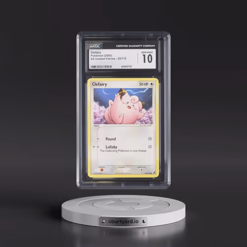 2005 EX Unseen Forces #53/115 Clefairy (CGC 10 GEM MINT)