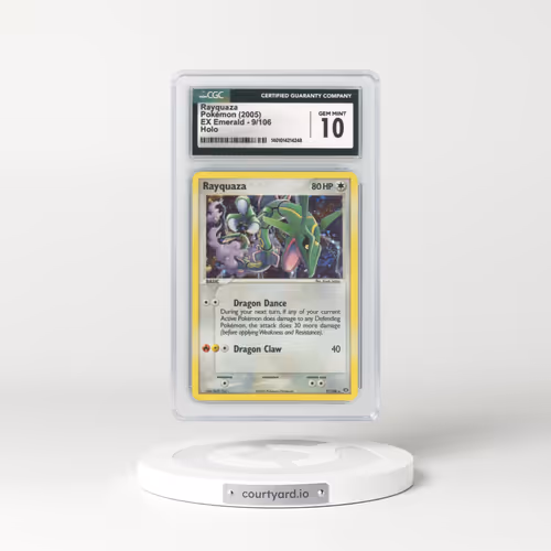 2005 EX Emerald #9 Rayquaza - Holo (CGC 10 GEM MINT)