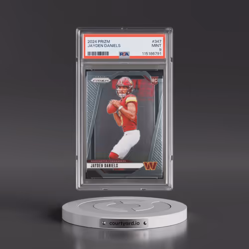 2024 Panini Prizm #347 Jayden Daniels (PSA 9 MINT)