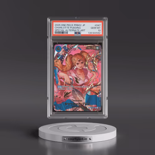 2025 One Piece Japanese PRB02-Premium Booster -One Piece Card the Best- Vol.2 #047 Charlotte Pudding