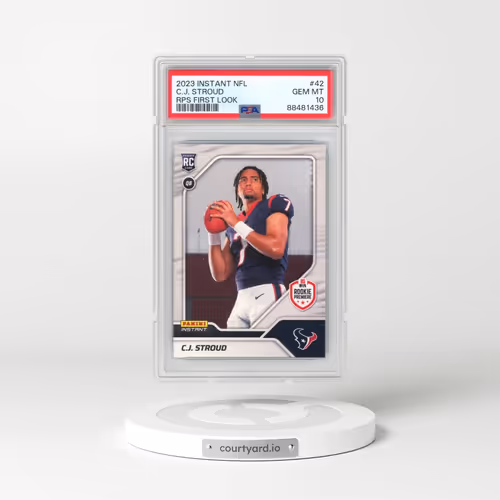 2023 Panini Instant NFL Rps First Look #42 C.J. Stroud (PSA 10 GEM MINT)