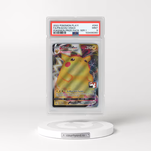 2022 Pokémon Play! Pokemon Prize Pack: Series 1 #044 Pikachu Vmax - Full Art (PSA 9 MINT)