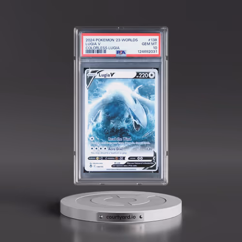 2024 Pokémon 2023 World Championship Deck: Colorless Lugia #138 Lugia V - Holo (PSA 10 GEM MINT)