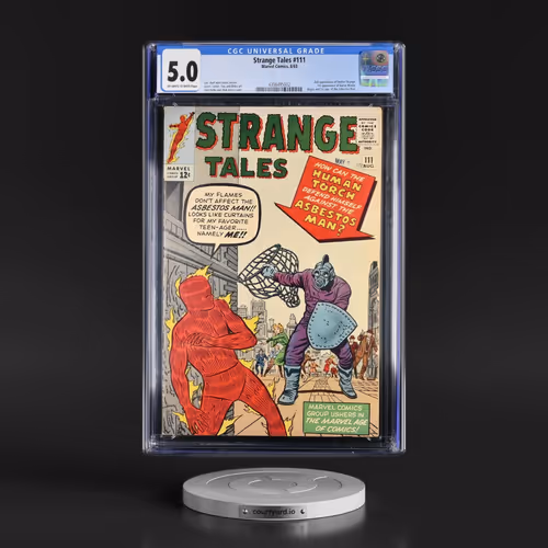 Strange Tales #111 CGC 5.0 Off-white to White Pages (Marvel Comics, 8/63)