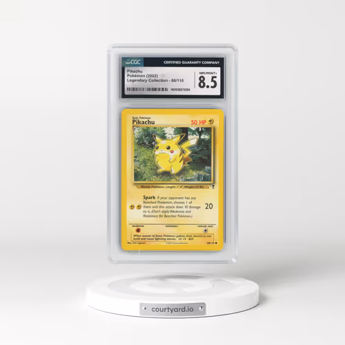 2002 Legendary Collection #86/110 Pikachu (CGC 8.5 NM-MT+)