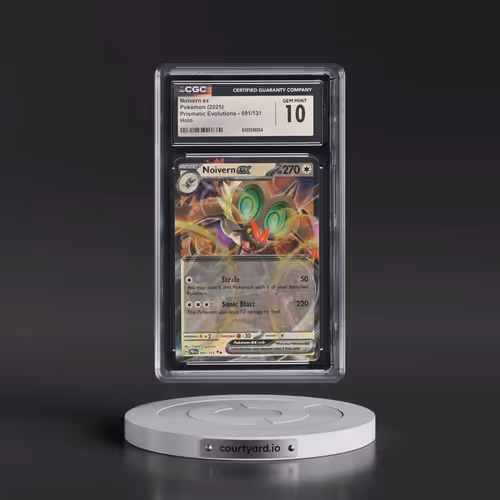 2025 Prismatic Evolutions - PRE EN #091/131 Noivern ex - Holo (CGC 10 GEM MINT)
