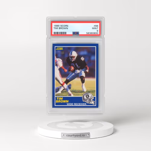 1989 Score #86 Tim Brown (PSA 9 MINT)