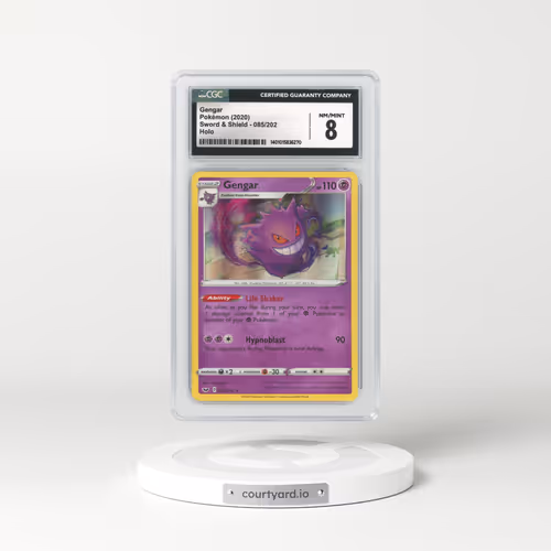 2020 Sword & Shield #85 Gengar - Holo (CGC 8 NM-MT)