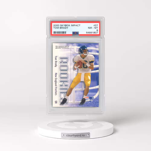 2000 Skybox Impact #27 Tom Brady (PSA 8 NM-MT)