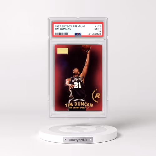 1997 Skybox Premium #112 Tim Duncan (PSA 9 MINT)