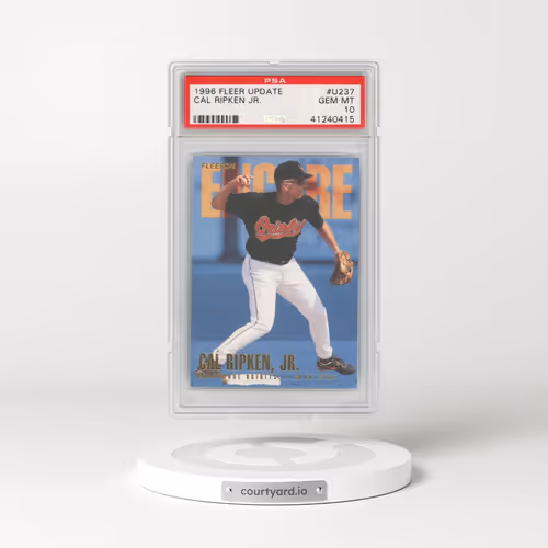 1996 Fleer Update #U237 Cal Ripken Jr. (PSA 10 GEM MINT)