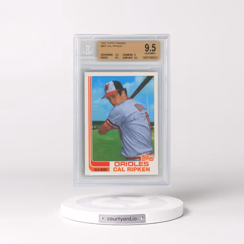 1982 Topps Traded #98T Cal Ripken Jr. (BGS 9.5 GEM MINT)
