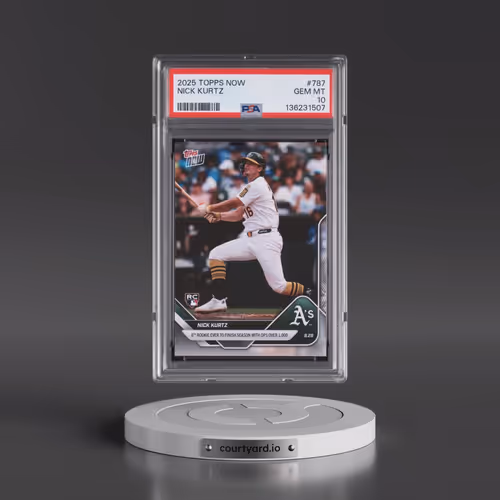 2025 Topps Now #787 Nick Kurtz (PSA 10 GEM MINT)