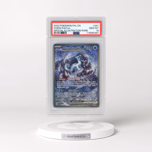 2023 Pokémon Pal EN-Paldea Evolved #261 Chien-Pao EX - Holo Special Illustration Rare (PSA 10 GEM MI