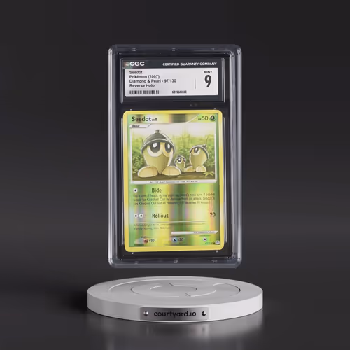 2007 Diamond & Pearl #97/130 Seedot - Reverse Holo (CGC 9 MINT)