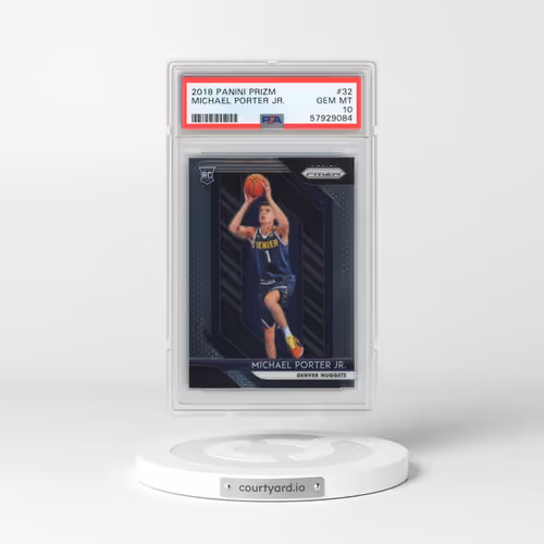 2018 Panini Prizm #32 Michael Porter Jr. (PSA 10 GEM MINT)