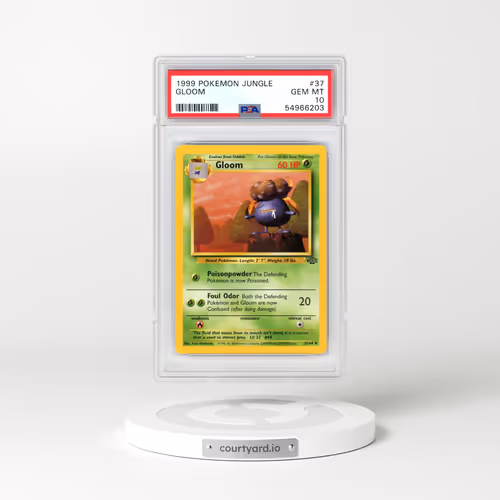 1999 Pokémon Jungle #37 Gloom (PSA 10 GEM MINT)